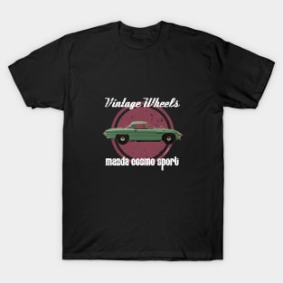 Vintage Wheels - Mazda Cosmo Sport T-Shirt